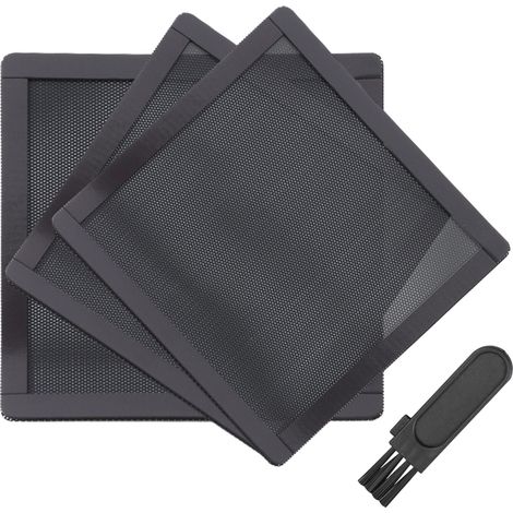 Filtre À Poussière Pour Ventilateur - Grille De Ventilation Magnétique En PVC - Protection Antipoussière Ultra-Fine - 1 Pièce (1/5)