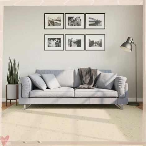 Tapis - VINGVO - HUARTE 375042 - 200x200 cm - poils courts doux - antidérapant, lavable 30°C (1/5)