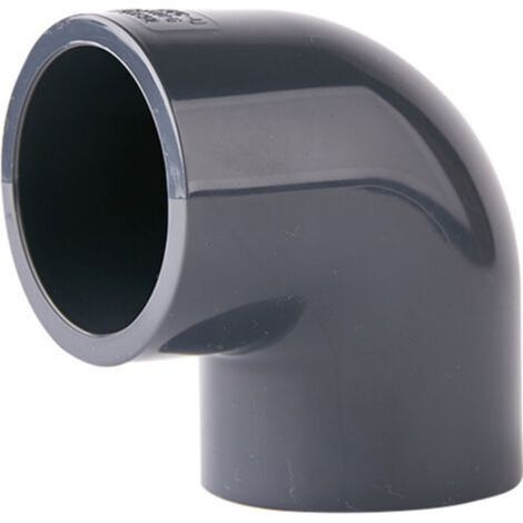 PVC Angle Coude Raccord en PVC 90 ° 50 mm - accessoire pour tuyaux,DN40(2 pcs) (1/5)