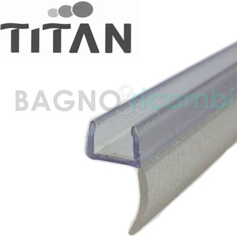 Ricambio guarnizione verticale tra porta e fisso cabina doccia Titan 31G142TR01