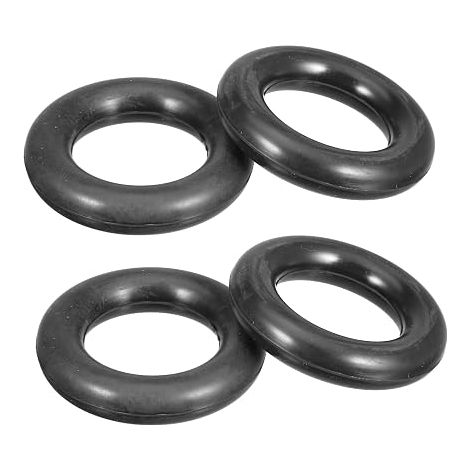 ABSOPRO 4pcs Black Rubber Exhaust Hanger for Car (1/4)