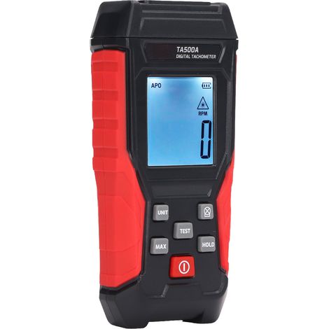 TA500A Digitaler Drehzahlmesser, ventilverriegelbar, berührungslos, tragbar, Drehzahlmesser 3 bis 100000 U/min (1/5)