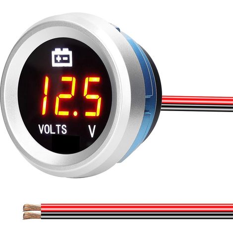 Digitales Multimeter mit Blinkalarm, 9-35V-Spannungsdetektor, Kfz-Spannungsprüfer