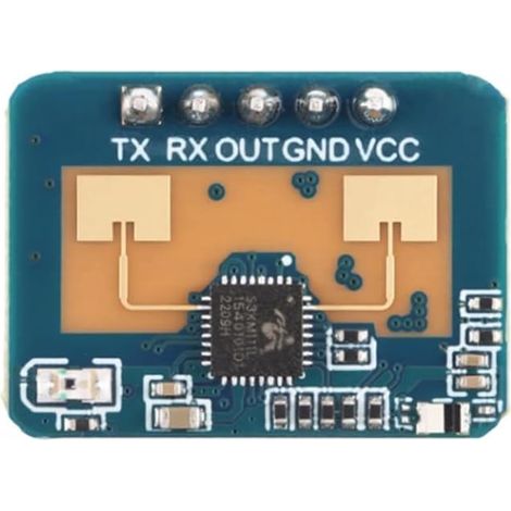 1 capteur de micro-détection de mouvement humain LD2410C et module de capteur radar de fréquence 24 GHz - Modulation de fréquence Continuous Wave (FMCW) (1/5)