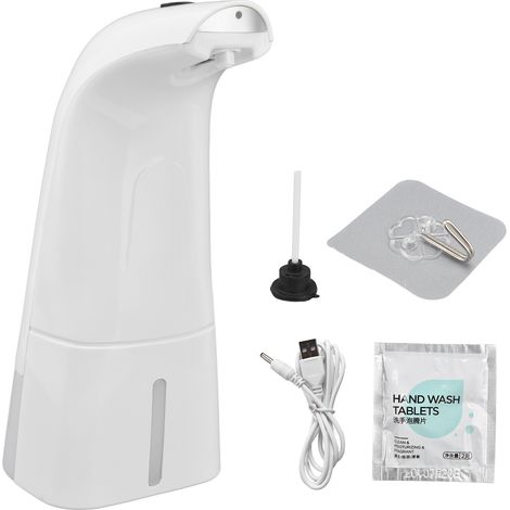 Automatic Soap Dispenser USB Charging Auto Foaming Soap Dispenser for Bathroom Kitchen School Hotel