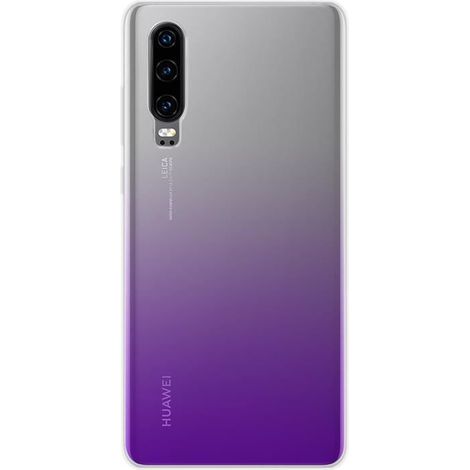 Coque Flexiblue - Compatible avec Huawei P30 - Colorblock - Violet - Design protecteur (1/2)