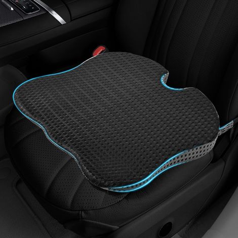 Coussin de Siège de Voiture en Mousse à Mémoire de Forme, Coussin Voiture Conducteur, Coussin Rehausseur Voiture pour Voiture, Chaise de Bureau Coussin Ergonomique (1/5)