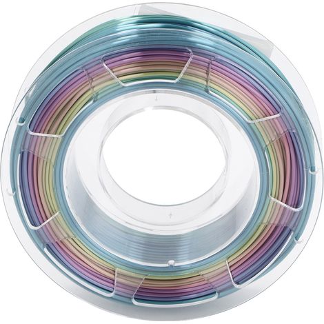 Filament PLA pour imprimante 3D ANYCUBIC, 1,75 mm, dégradé arc-en-ciel, 200 g (1/5)