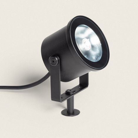 Faretto per Esterni LED 13W con Picchetto Wimel Nero Opaco (1/5)