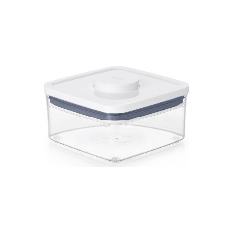 Boîte Carrée Basse Oxo Pop 2.0 Rangement Hermétique Modulaire Avec Bouton-poussoir - Oxo (1/3)