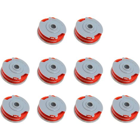 10 Ersatzspulen für 1,5 mm Freischneider