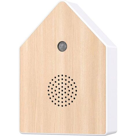 Machine à chants d'oiseaux, nichoir avec détecteur de mouvement, dispositif à effets sonores naturels, technologie de détection de mouvement, favorise (1/5)