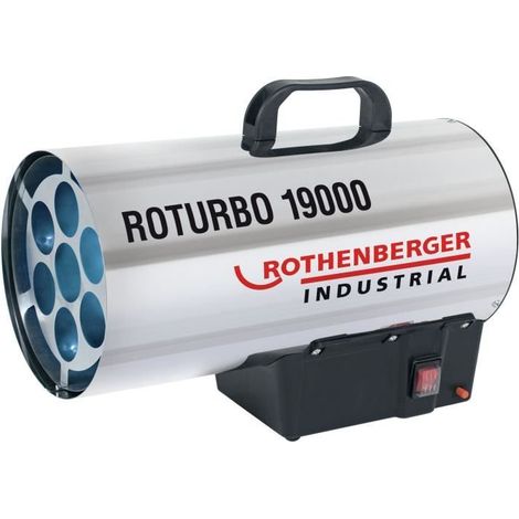 Generatore di aria calda - ROTHENBERGER - Roturbo 19000 - 18,5 kW - Basso - Grigio