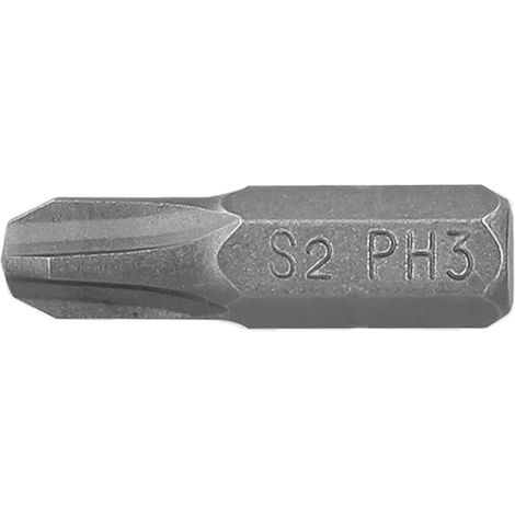 Puntas para destornillador Phillips PH3 - 25 mm - 5 puntas
