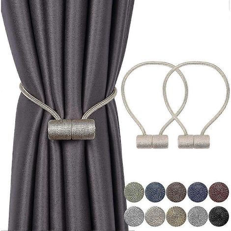 Attaches magnétiques pour rideaux, pinces à rideaux, cordons, supports de rideaux arrière, boucles, rideaux (1/5)