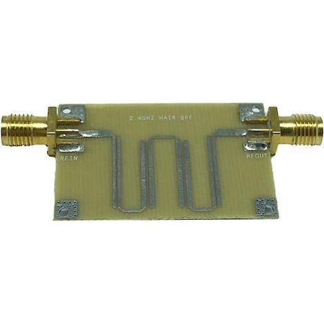 Filtre microruban 2,3-2,5 GHz, filtre passe-bande, module utilitaire portable, polyvalent et pratique (1/5)