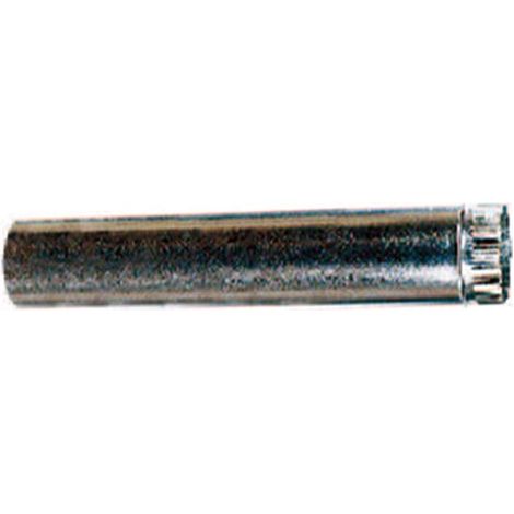 Conduit galvanisé pour poêle 1 m Ø125 mm TG125