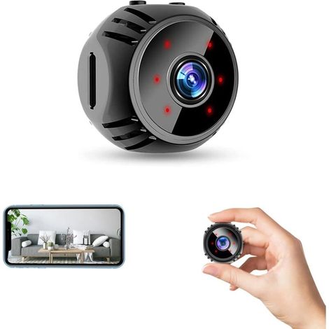 HD Wireless Security Camera, Small Portable WiFi Camera, Motion Detection