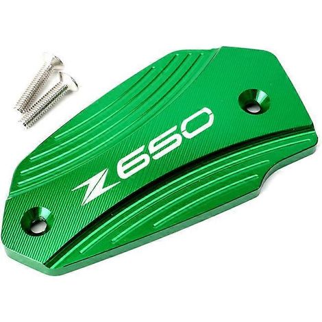 Bouchon de liquide de frein modifié (vert Z650) compatible avec Kawasaki Z900, 650, NINJA650, Vulcan 650, ER6N. (1/5)