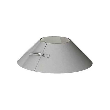 Collerette de solin - Pour double paroi isolé  200  mm (1/2)