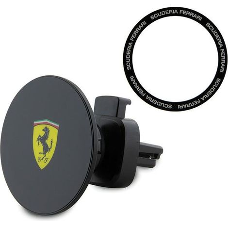 Soporte magnético para parrilla Ferrari MagSafe negro (1/4)
