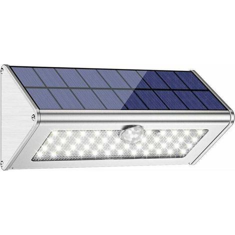 Lampe Solaire Extérieur 3000 lumens IP65 étanche Sans Fil Spot Solaire Lumière 4500mAh, 46 LED lumiere projecteur solaire exterieur pour Jardin (1/5)
