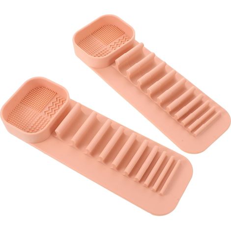 Organizador de pared de silicona de 2 piezas, para secado (1/5)