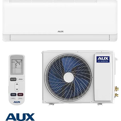 AUX New-Q Inverter-Klimaanlage ASW-H12C5B4/QCR3DI-C0 12.000 BTU, Wi-Fi Ready, R32, A++/A+