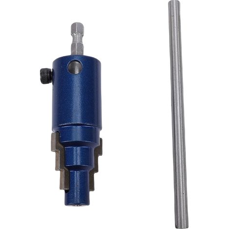 Ortviai Extracteur de tuyaux cassés pour 1/2 3/4 1 po, extracteur interne avec mandrin hex universel pour perceuse électrique