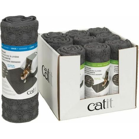 Cat-it Antirutschmatte Grau 90 x 60 cm für Katzen