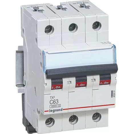 Leitungsschutzschalter 3P C 63A 6kA AC S303 TX3 403551 (1/2)