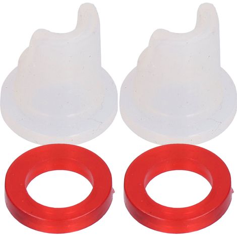 Set mit 4 Rückschlagventilen für Bierfassschläuche, Gas, kompatibel mit Typ-D-Anschlüssen, Taprite- und Krome-Sanke-Kupplungen. (1/5)