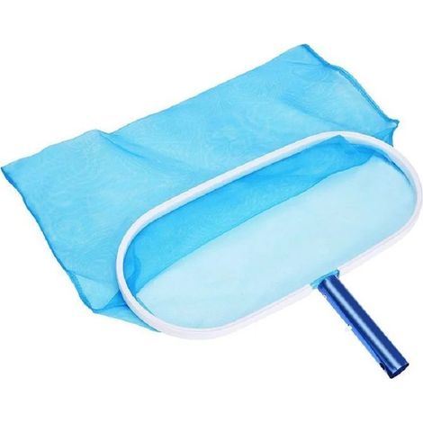 Accessoires de piscine (K-1013) Épuisette de piscine à cadre en aluminium, filet de nettoyage profond, accessoires de piscine (1/5)