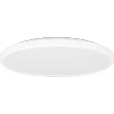 plafoniera led da interno eglo "rovito" bianco tonda 2700/4000/6500k