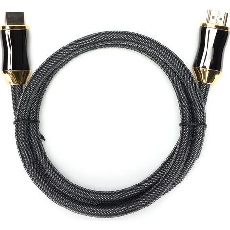 Câble d'adaptateur HDMI haute qualité pour projecteur, TV HD et console PS3 en cuivre sans oxygène (1/5)