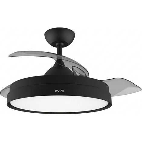 Ventilateur evvo v450 invisible 6 vitesses 36W LED (1/4)