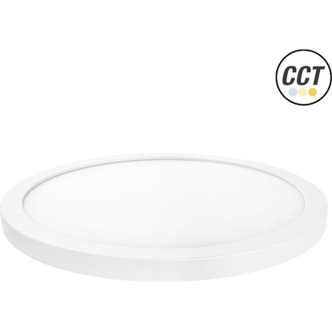 PANEL LED RED.AJUS.SEN.BL.230mm.18w.3CCT (1/3)