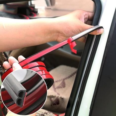 Ricambi auto, guarnizioni in gomma per portiere auto, 5 metri, strisce di tenuta a forma di B - Tipo 5 metri-A (1/3)