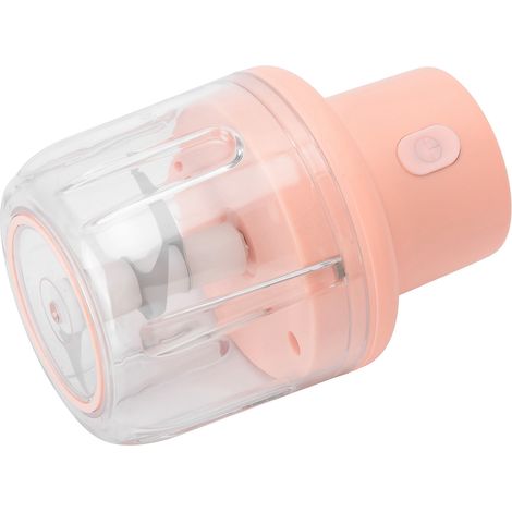 Elektrischer Zerkleinerer (250 ml), pink, Mini-Fleischwolf, USB-aufladbar, tragbarer Küchenhelfer für die Küche (1/5)