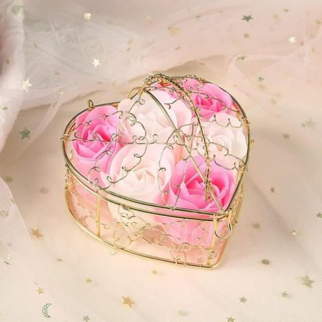 Rose Artificielle - Parfumée En Savon - Décoration Intérieure Et Cadeau Occasionnel - 1 Pièce (1/4)