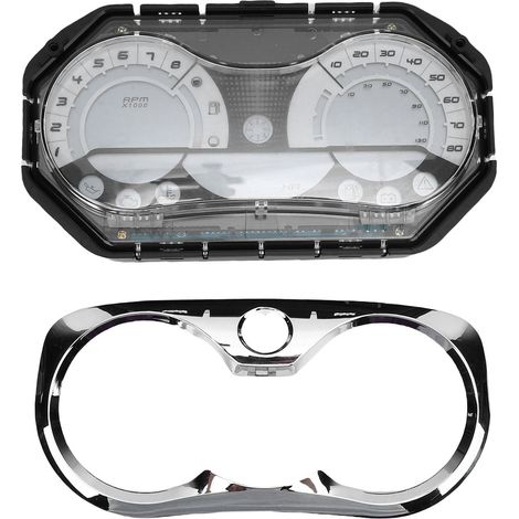 Tachimetro digitale LCD per Sea-Doo GTX/RXP/RXT/Wake 2006-2011, cornice cromata, impermeabile e robusto, rif. 278002270 (1/5)