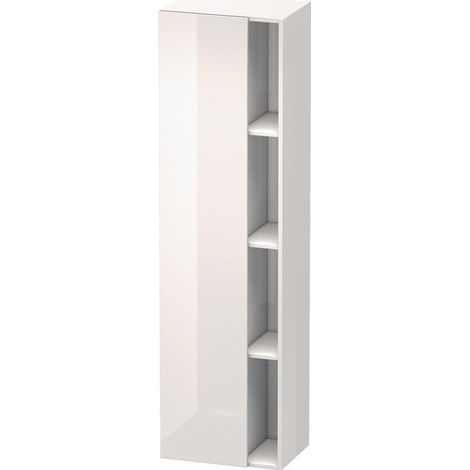 Armadio alto DURASTYLE 360x500x1800mm con anta sinistra, bianco opaco (1/4)