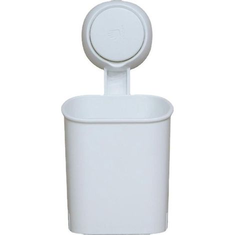Suction Cup Toothbrush Holder, Wall Mounted, No Drilling Required, for Bathroom, Shower, Electric Toothbrush, Toothpaste, Razor Holder, Removable (1/5)
