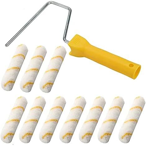 Set mit 11 Schaumstoffpinseln (15 cm) – Nachfüllpackungen für Farbroller – Für Heimwerkerarbeiten (1/5)