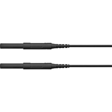 Schützinger HSPL 8568 / AWG16 / 200 / SW Cordon de mesure de sécurité mâle 4 mm mâle 4 mm noir 1 pc(s)