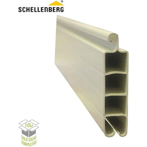 PVC-Lamelle für Rollladen 50mm x 2m Beige