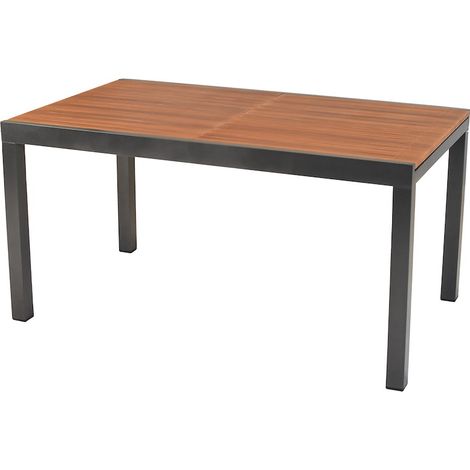 Ausziehtisch 150(200) x 90 cm, Tischplatte in Holzoptik,