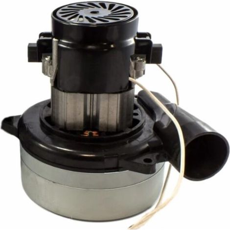 MOTORE BISTADIO ASPIRAPOLVERE 1200 WATT INDUSTRIALE Alt.180mm diam 144mm Tubo