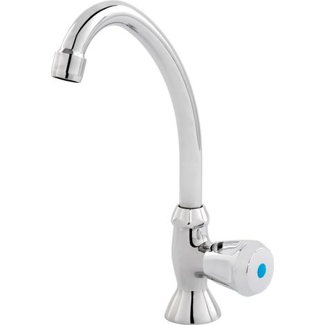 Robinet d'eau froide orientable avec poignée