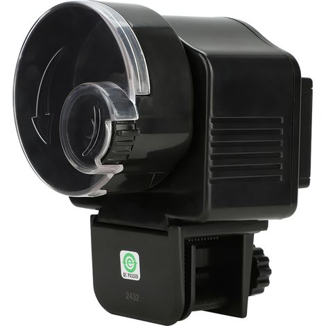 Distributeur automatique compact de nourriture pour poissons d'aquarium. (1/5)